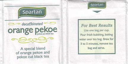 Spartan Decaffeinated Orange Pekoe