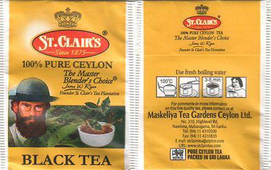 St Clairs Black Tea Paper