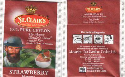 St Clairs Strawberry Flavour