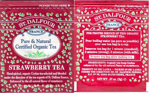 St Dalfour Strawberry Tea