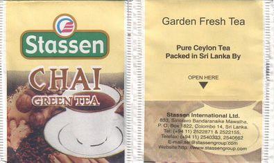 Stassen Chai Green Tea