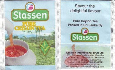 Stassen Pure Ceylon Tea