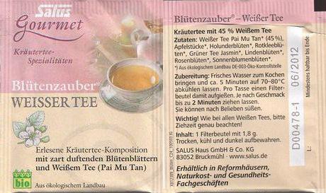 Salus Kräutertee Spezialitaten Blutenzauber Weisser Tee