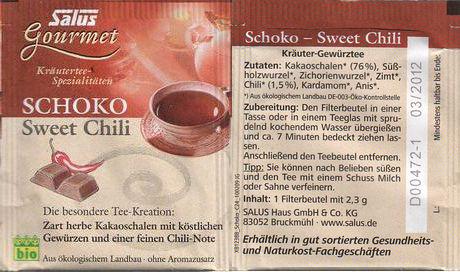 Salus Kräutertee Spezialitaten Schoko Sweet Chilli