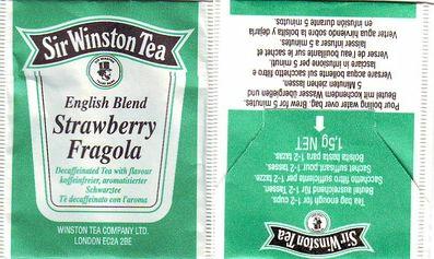 Sir Winston English Blend Strawbery Fragola