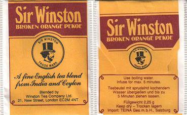 Sir Winston Tea Broken Orange Pekoe