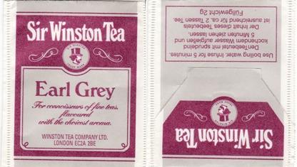 Sir Winston Tea Earl Grey