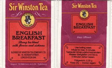 Sir Winston Tea English Breakfast Tea