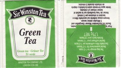 Sir Winston Tea Green Tea