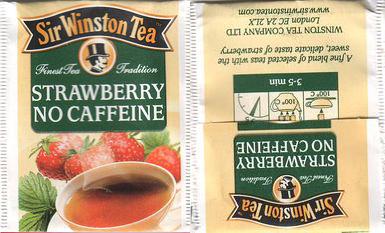 Sir Winston Tea Strawberry No Caffeine