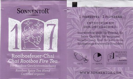 Sonnentor 2015 17 Rooibosfeuer Chai