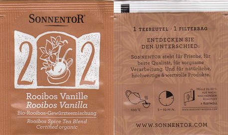 Sonnentor 2015 22 Rooibos Vanille