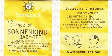 Sonnentor Bio Bengelchen Sonnenkind Farms