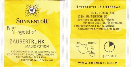 Sonnentor Bio Bengelchen Zaubertrunk Farming