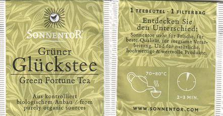 Sonnentor Grüner Gluckstee 3 S