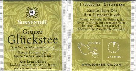 Sonnentor Grüner Glusckstee 2 S