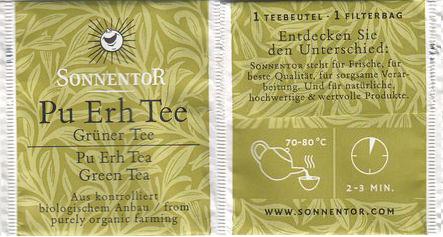 Sonnentor Pu Erh Tee