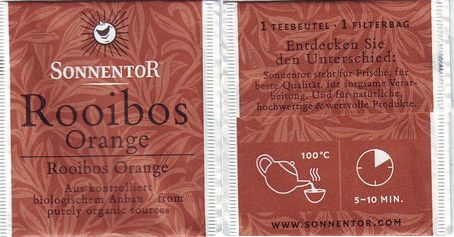 Sonnentor Rooibos Orange Sources