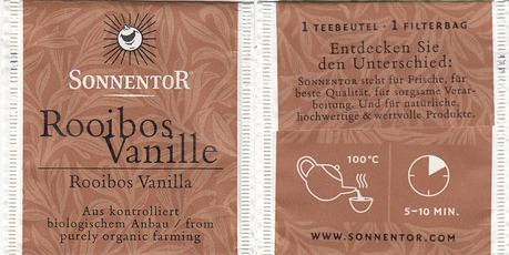 Sonnentor Rooibos Vanille s Farming