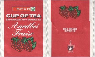 Spar 957227 Cup of Tea Aardbei