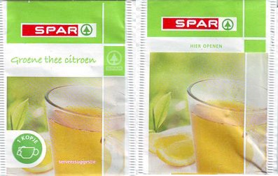 Spar Groene Thee Citroen