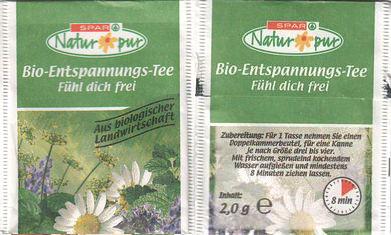 Spar Natur Pur Bio Entspannungs Tee