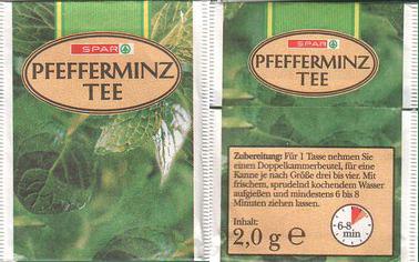 Spar Pfefferminz Tee