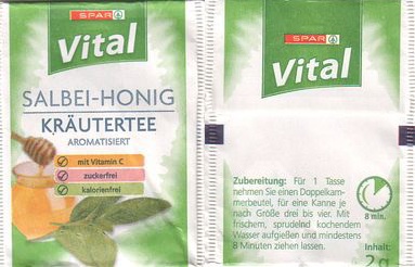 Spar Vital Salbei Honig Kräutertee