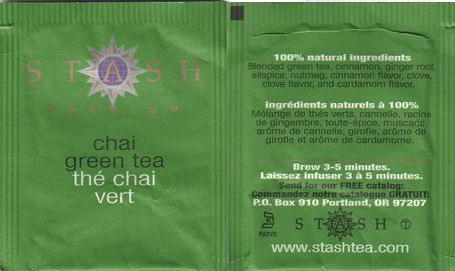 Stash Chai Green Tea 2