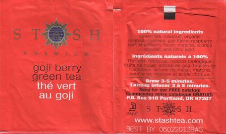 Stash Goji Berry Green Tea 2