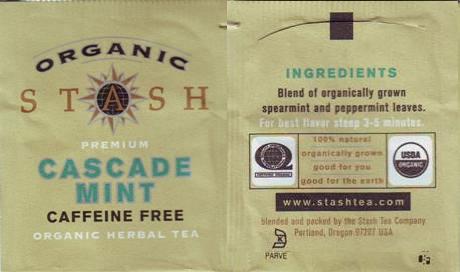 Stash Organic Cascade Mint