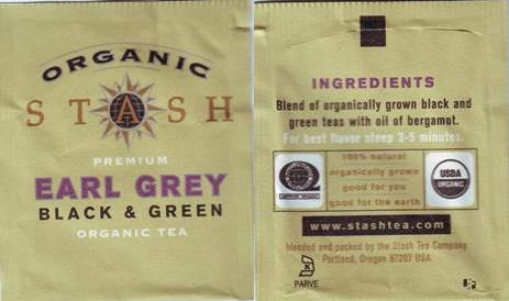 Stash Organic Earl Grey