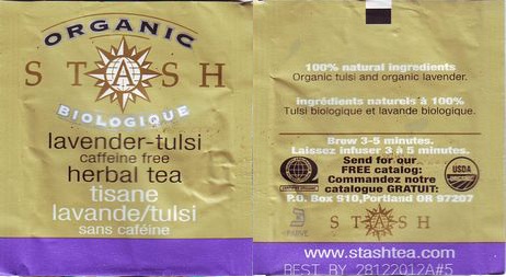 Stash Organic Lavender Tulsi Herbal Tea