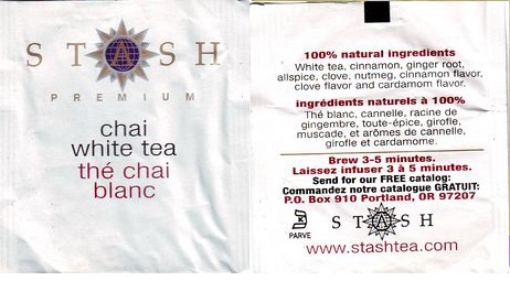 Stash Premium Chai White Tea 2