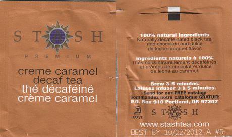 Stash Premium Creme Caramel Decaf Tea