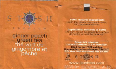 Stash Premium Ginger Peach Green Tea 2