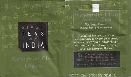 Stash Teas of India Kashmiri Chai Green