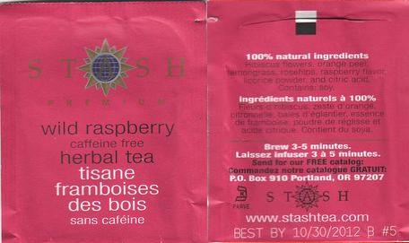 Stash Wild Raspberry Herbal Tea 2