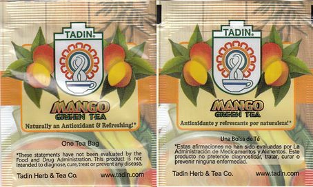 Tadin 03 Mango Green Tea