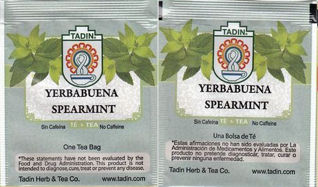 Tadin 03 Yerbabuena Spearmint