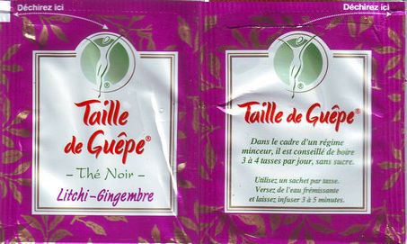 Taille De Guepe 03 Thé Noir Litchi Gingembre