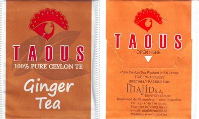 Taous Ginger Tea