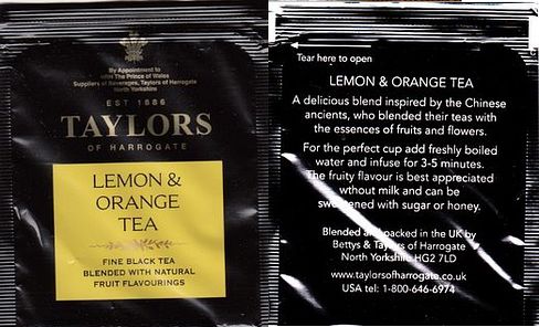 Taylors of Harrogate 03 Lemon & Orange Tea