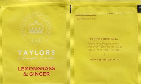 Taylors of Harrogate 04 Lemongrass & Ginger