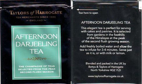 Taylors of Harrogate Afternoon Darjeeling Tea