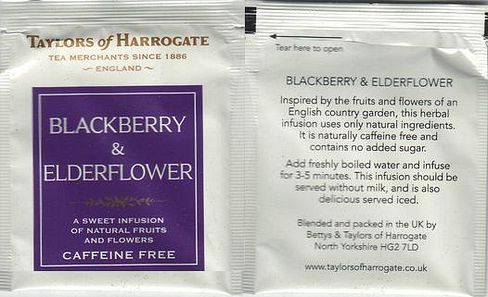 Taylors of Harrogate Blackberry & Elderflower