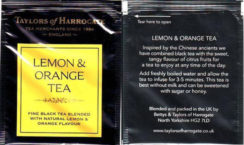 Taylors of Harrogate Lemon & Orange Tea