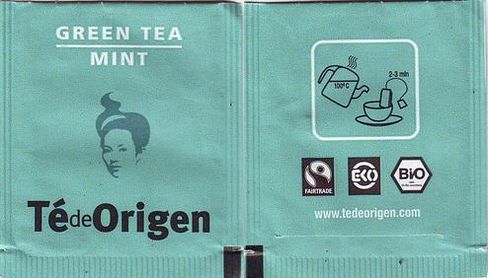 Té De Origen Green Tea Mint