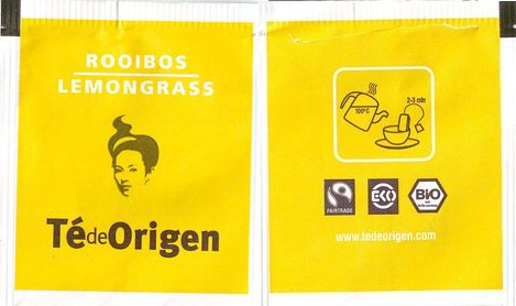 Té De Origen Rooibos Lemongrass 1