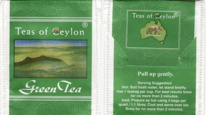 Teas of Ceylon Green Tea